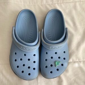 Light blue Crocs